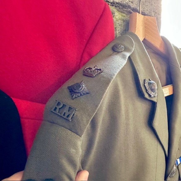 Royal Marines Falklands Veteran Tunic 4